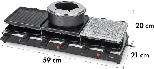 Appareil à Raclette et Fondue XL