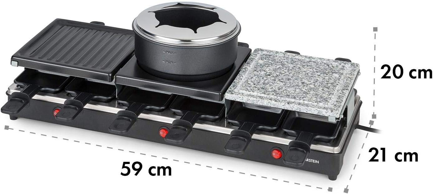 Appareil à Raclette et Fondue XL