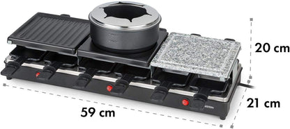 Appareil à Raclette et Fondue XL