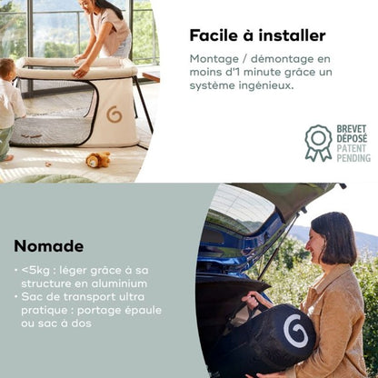 Lit Parapluie de Voyage