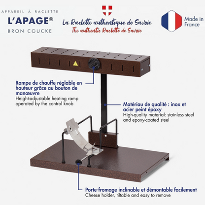 Appareil à raclette Demie-Meule