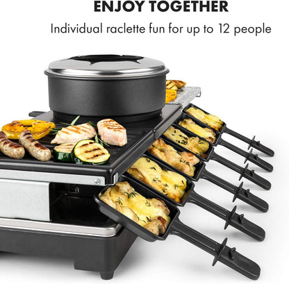 Appareil à Raclette et Fondue XL