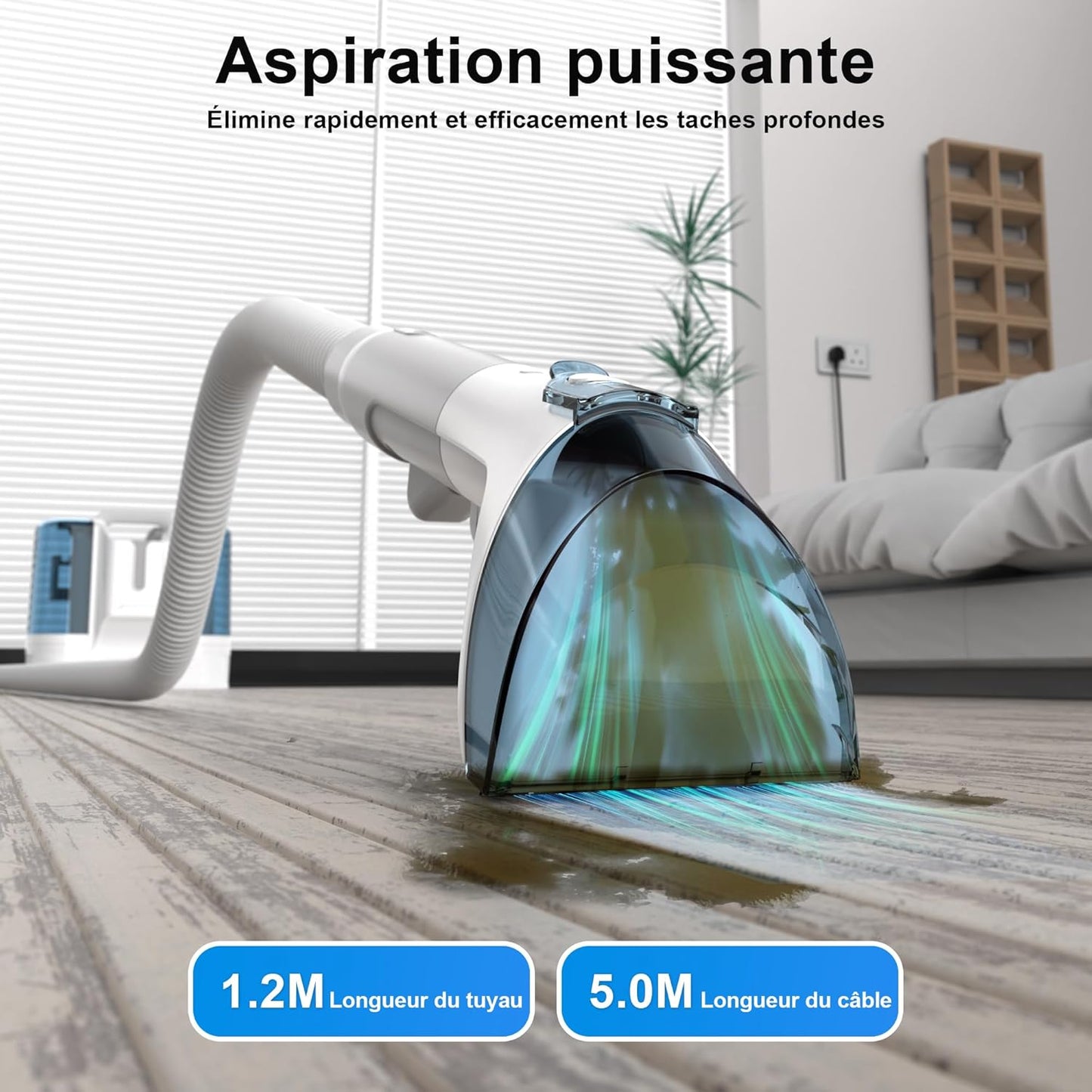 Shampouineuse compacte 450W