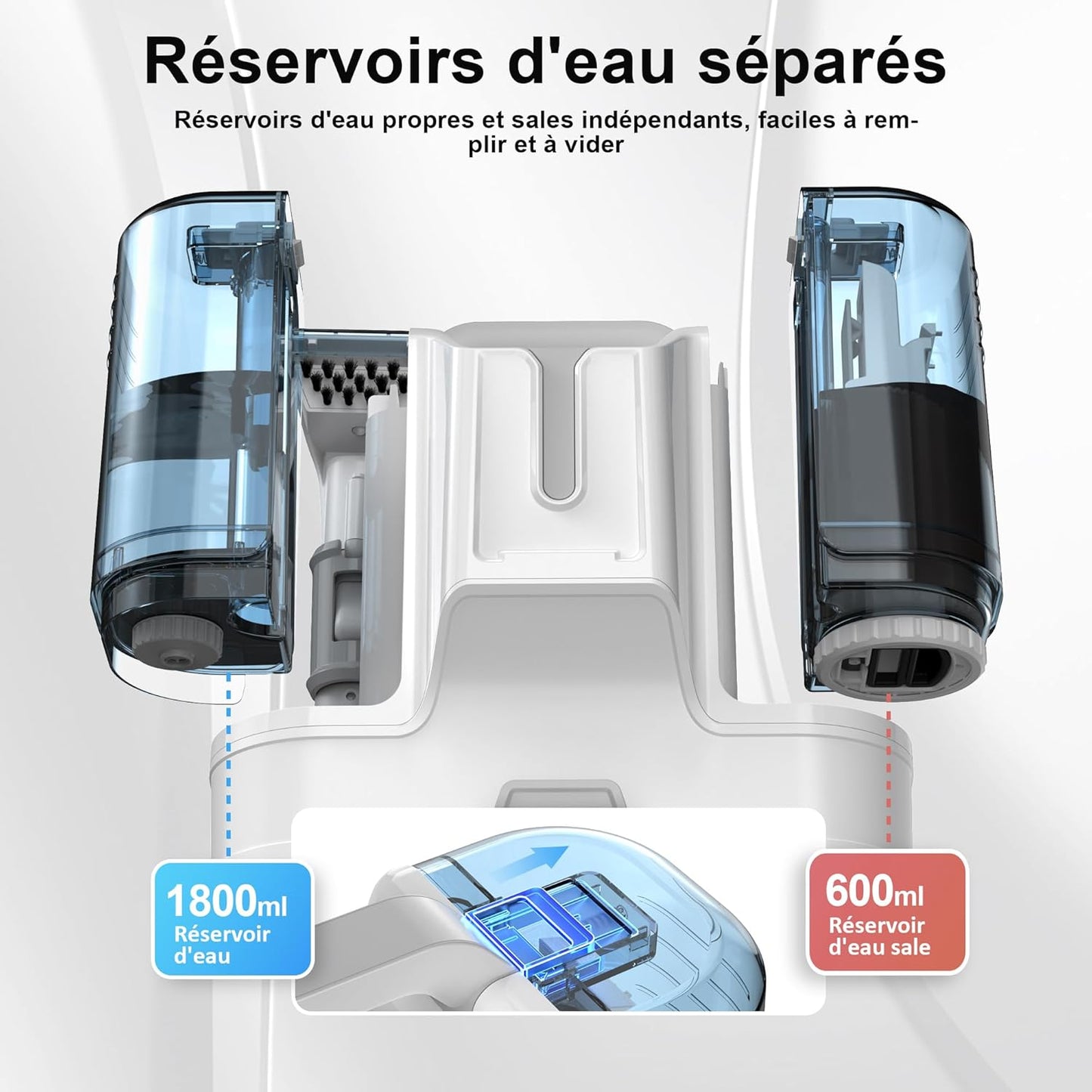 Shampouineuse compacte 450W